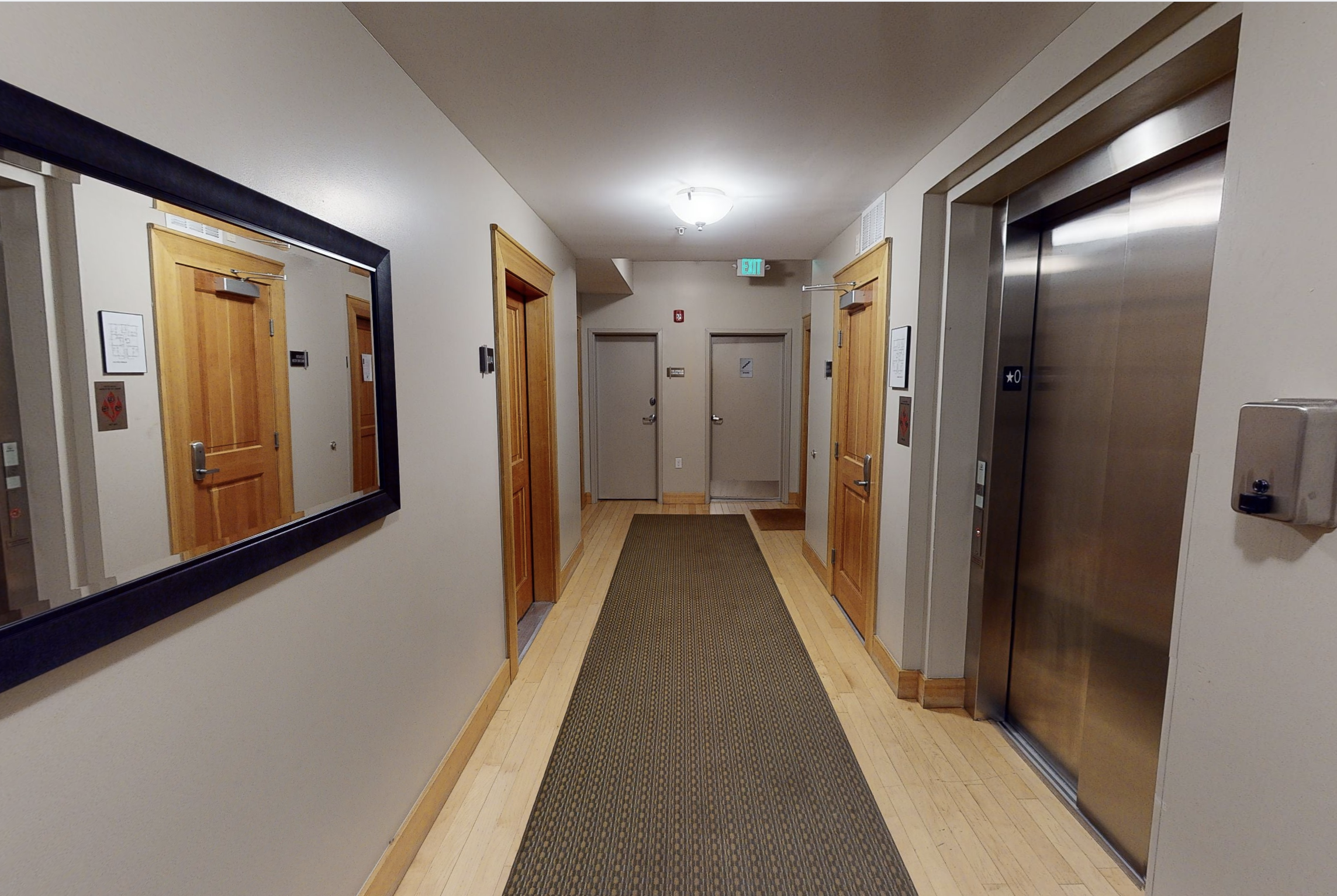 3D tour thumbnail for 1145 Ogden entry hallway.